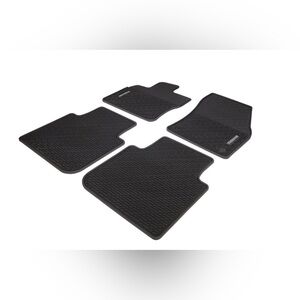 2019 Tiguan Black Rear Floor Mats